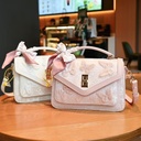 2025 Cross-Border Lace Butterfly Satchel Bag – Elegant & Feminine in Genuine Leather